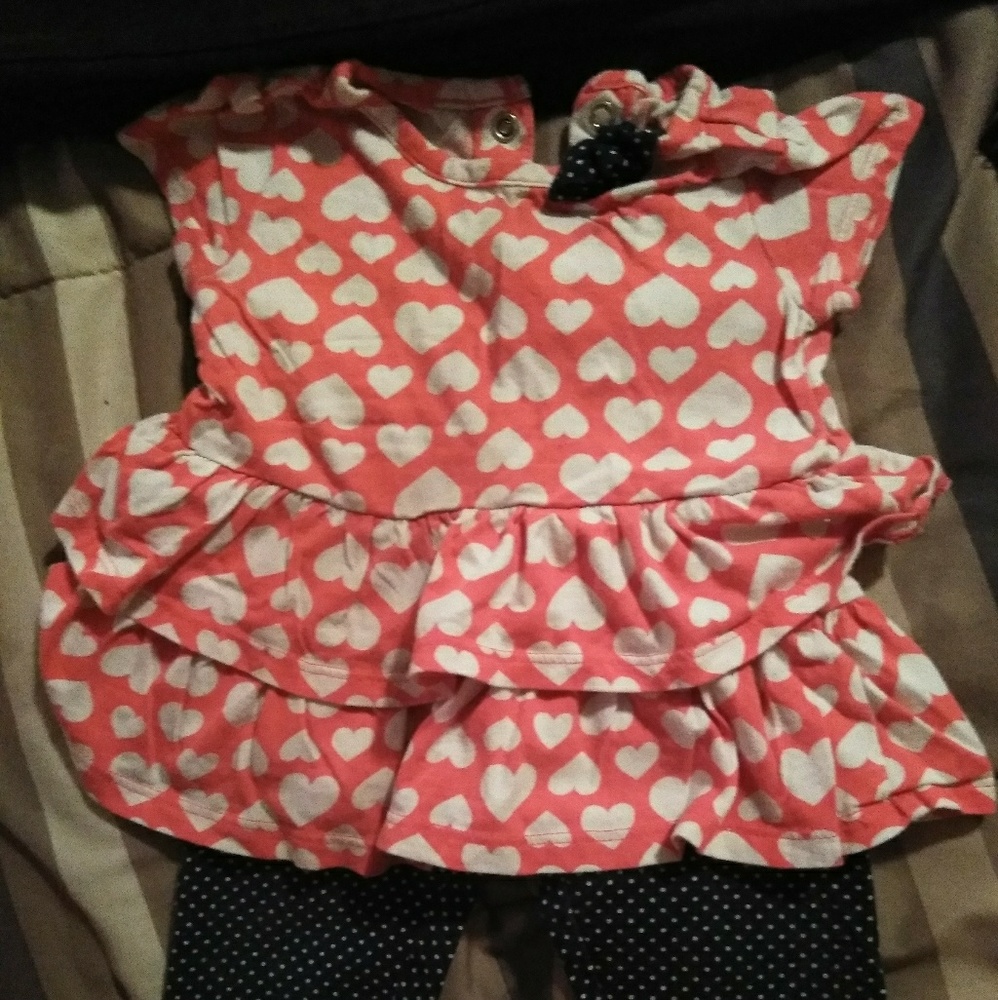 Pink and blue child of mine outfit